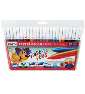 Fatih Keçeli Boya Kalemi 24 Renk 34050