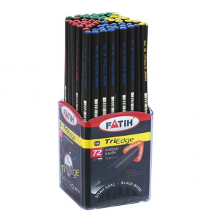 Fatih Kurşun Kalem Siyah Lata Triedge 17500 (1 Adet)
