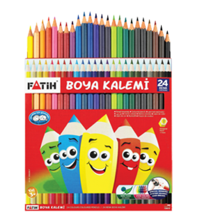 Fatih Kuru Boya Karton Kutu Tam Boy 24 LÜ 33225