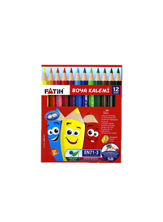 Fatih Kuru Boya Yarım Boy 12 Lİ 33012
