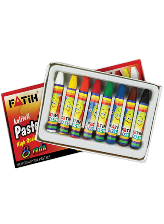 Fatih Pastel Boya 8 Renk King Size