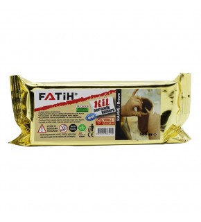 Fatih Seramik Hamuru Doğal Kil 500 GR Kahverengi 36425