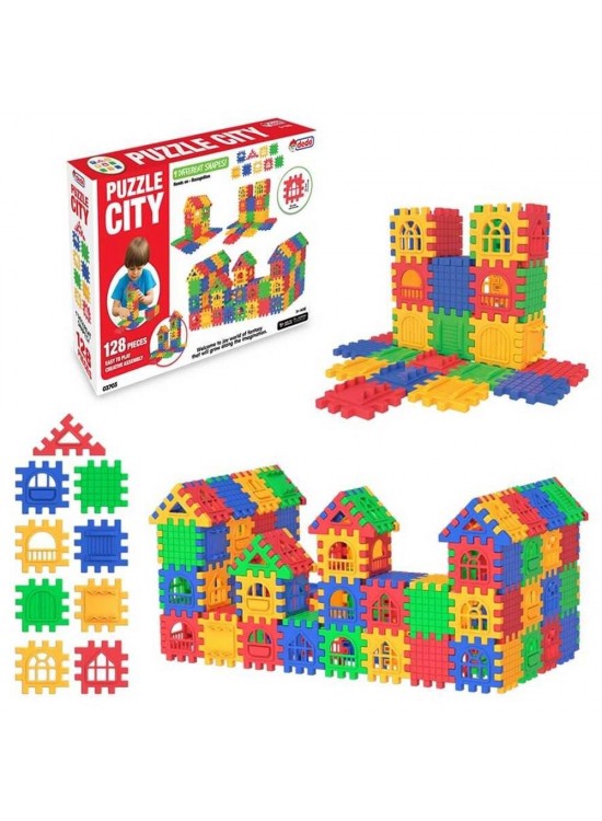 Fen Toys Puzzle City 128 Parça 03703
