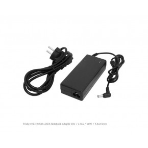 Frisby FPA-7205AS Notebook Adaptör (Asus) 19V 4.74A (Uç Boyutu : 5.5 x 2.5mm)