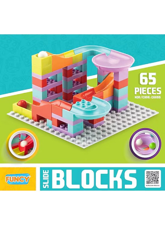 Funcy Slide Blocks 65 Parça