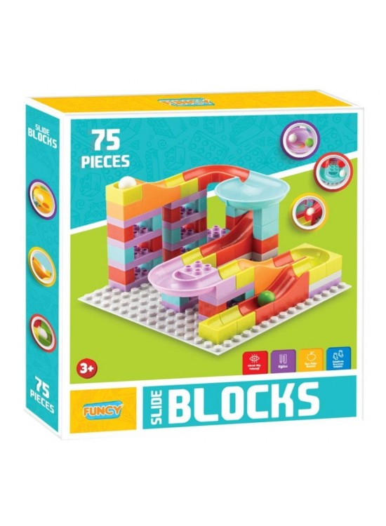 Funcy Slide Blocks 75 Parça