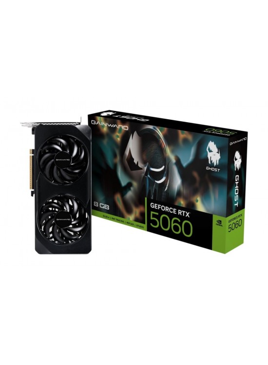 Gainward GeForce RTX5060 GHOST 8GB GDDR7 128Bit Gaming (Oyuncu) Ekran Kartı