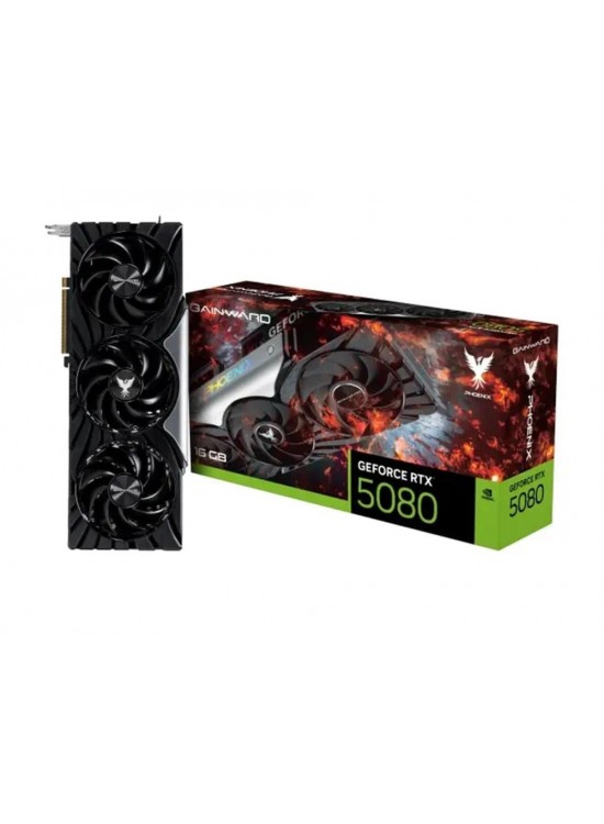 Gainward GeForce RTX5080 Phoenix 16GB GDDR7 256bit Gaming Kırmızı Kutu Ekran Kartı
