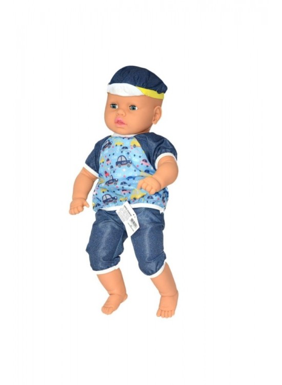 Gamze Oyuncak Dolgu Gövdeli Kel Bebek 60cm-05124