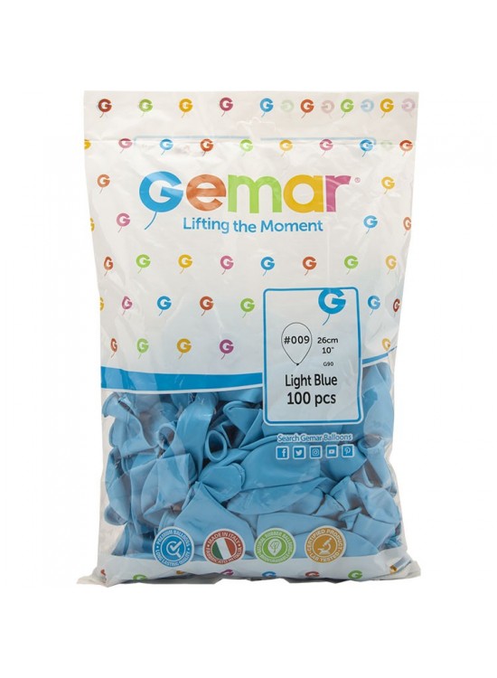 Gemar Balon G90 26Cm 100 Lü A.Mavi 09