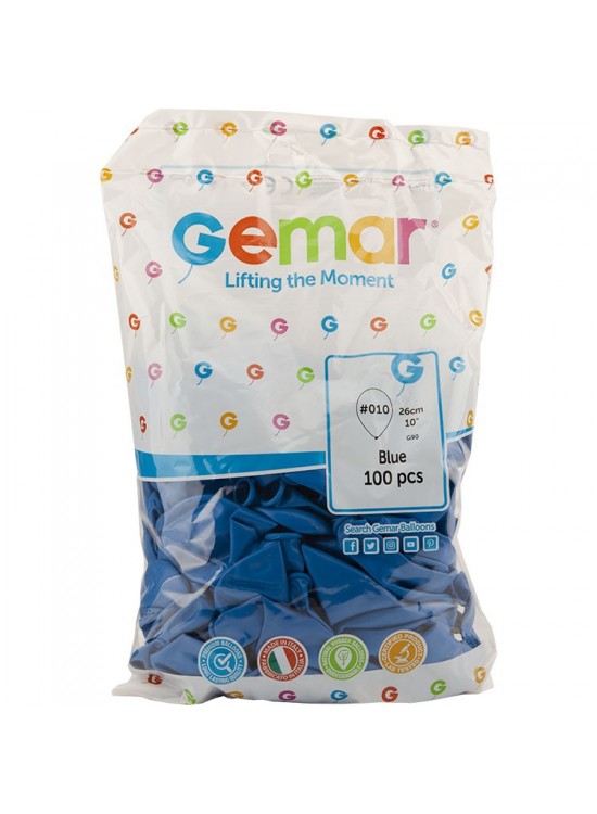 Gemar Balon G90 26Cm 100 Lü K.Mavi 010
