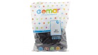 Gemar Balon G90 26Cm 100 Lü Siyah 014