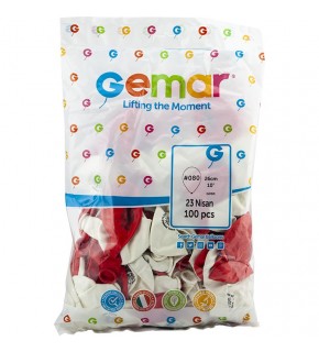 Gemar Balon GD90 26Cm 100 Lü 23 Nisan