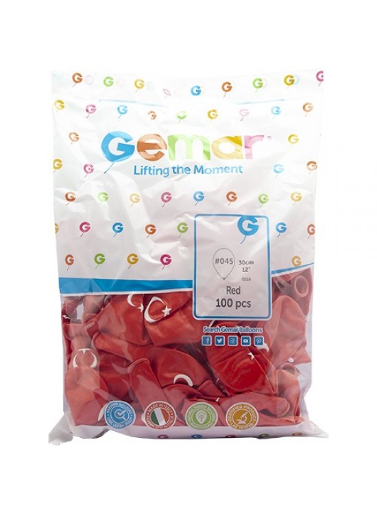 Gemar Balon GD90 26Cm 100 Lü Bayrak
