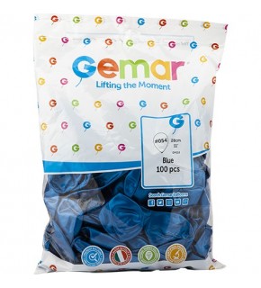 Gemar Metalik Balon Gm110 28Cm 100 Lü K.Mavi 054