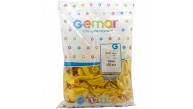 Gemar Metalik Balon Gm110 28Cm 100 Lü Sarı 030