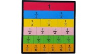 Gift Plus Ahşap Kesirler 10x20 6 lı