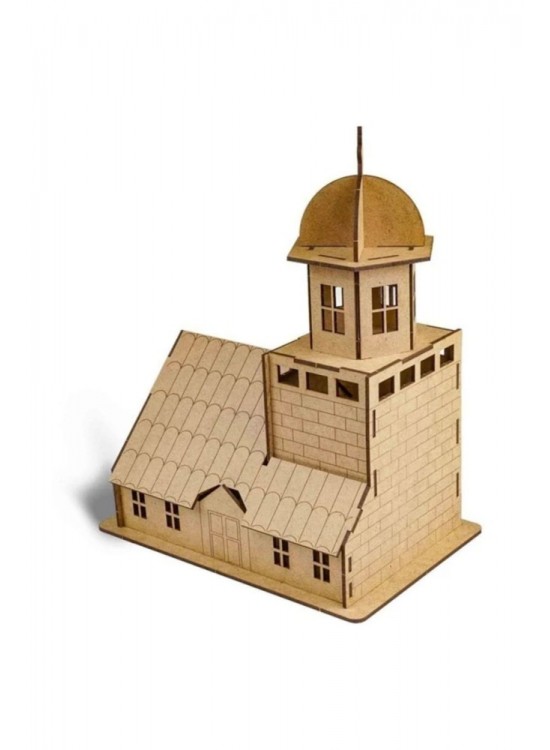 Giftölye 3D Ahşap Kız Kulesi Hm-008