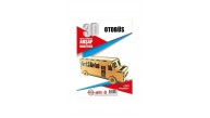 Giftölye 3D Ahşap Otobüs Maketi Hm-010