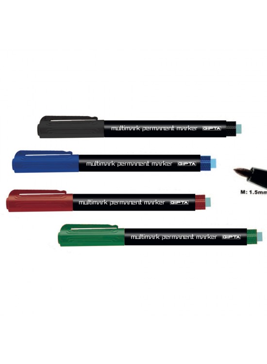 Gıpta Asetat Kalemi Permanent Marker M Seri Yeşil F1538 (1 Adet)