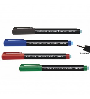 Gıpta Asetat Kalemi Permanent Marker S Seri Mavi F1541 (1 Adet)