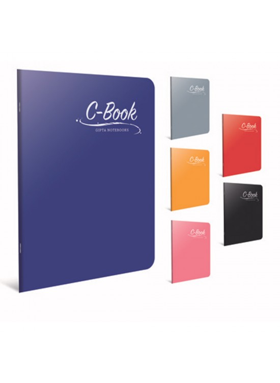 Gıpta C Book Dikişli Plastik Kapak Defter A5 60 Yp.Kare