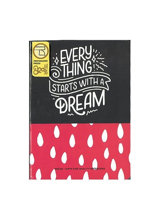 Gıpta Dream İp.Dkş.Sert Kapak Defter A5 120 YP Çiz.-st 4529