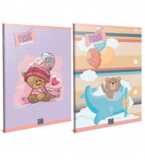 Gıpta Fırst Tel Dikiş Karton Kapak Defter A4 40 YP Kareli 5021