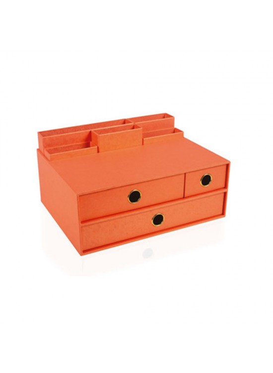 Gıpta Masa Üstü Set Pearl Orange 3 Çekmeceli Multi
