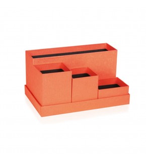 Gıpta Masa Üstü Set Pearl Orange 4 Havuzlu Large