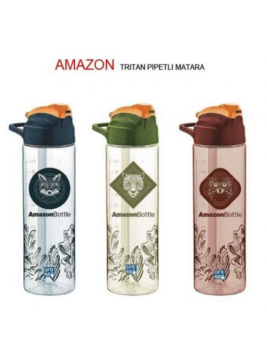 Gıpta Matara Amazon Tritan Pipetli 630 CC K7501