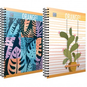 Gıpta Orange Book Spiralli Offset Plastik Defter A4 120 YP Kareli 4955
