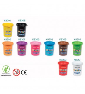 Gıpta Oyun Hamuru 120 Gr Siyah K8308
