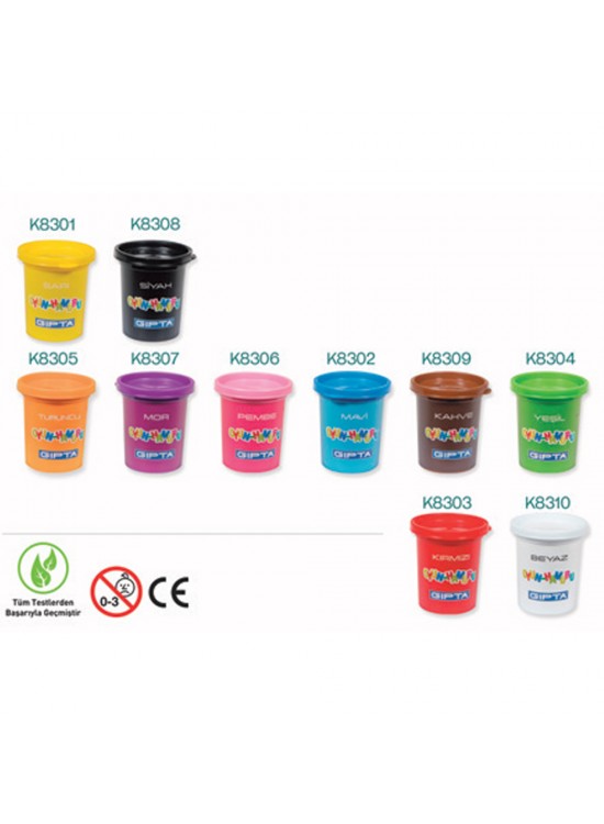 Gıpta Oyun Hamuru 120 Gr Siyah K8308
