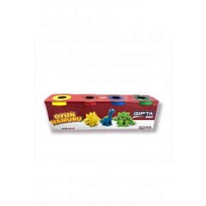 Gıpta Oyun Hamuru 4x120gr 4 renk