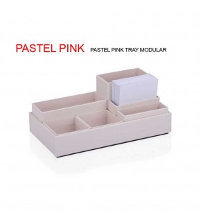 Gıpta Pastel Pink Tray Modular