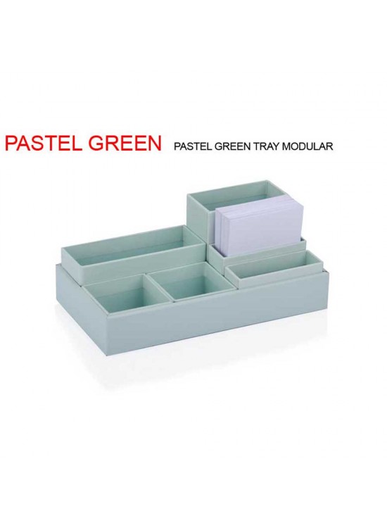 Gıpta Pastel Yeşil Tray Modular ORG7532