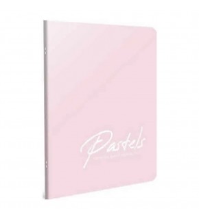 Gıpta Pastels Dikişli Plastik Kapak Defter A6 80 YP Kareli Stand 4131