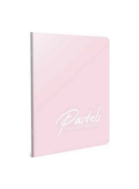 Gıpta Pastels Dikişli Plastik Kapak Defter A6 80 YP Kareli Stand 4131