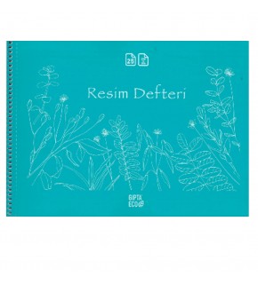 Gıpta Resim Defteri Eco Plastik Spiralli 25x35 25 YP 4956