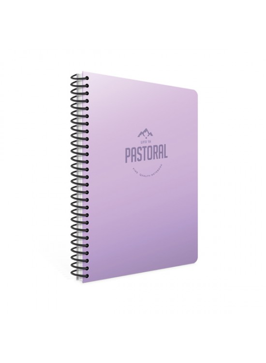 Gıpta Spiralli Plastik Kapak Defter Pastoral 17x24 72 YP Çiz.