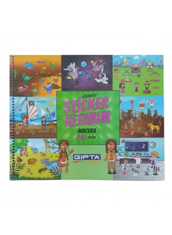 Gıpta Sticker Kitabım Eğitim Serisi