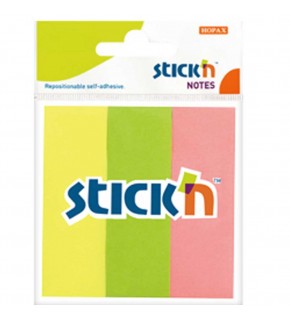 Gıpta Stıckn İndex 76x25 Neon 3 Renk Kağıt Ayraç 50 YP 2112900