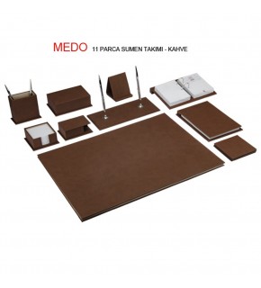 Gıpta Sümen Takımı 11 Parça Medo Kahverengi 7109