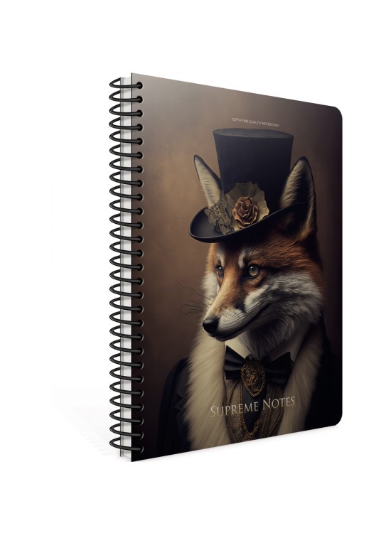 Gıpta Supreme Notes Spiralli Sert Kapak Defter 17x24 120 YP Çizgili