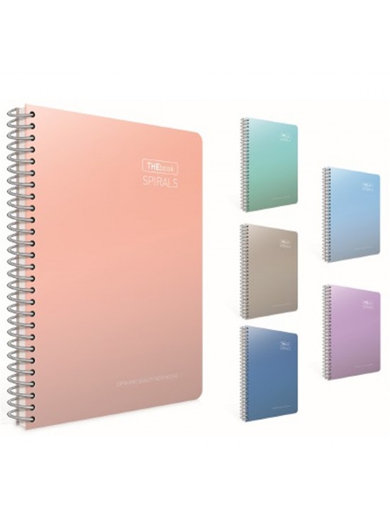 Gıpta Thebook Spırals Sp.Sert Kapak Defter A4 100 YP Çizgili