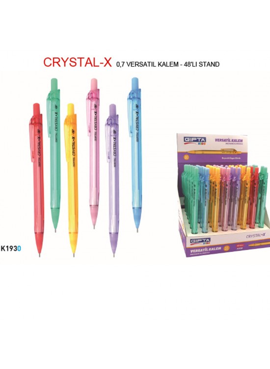 Gıpta Versatil Kalem 0.7 MM ( 48 Li Stand ) 6 Renk K1940
