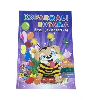 Gönül Çek Kopart Boyama Kitabı (1 Adet)