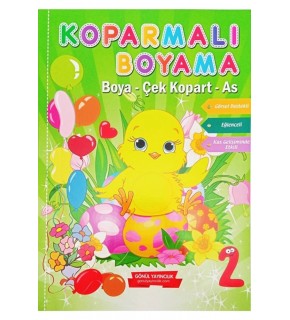 Gönül Koparmalı Boyama Kitabı