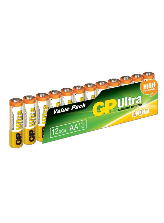 GP G-Tech LR6 AA Boy Ultra Alkalin Kalem Pil 12'li Paket GP15AU-VS12